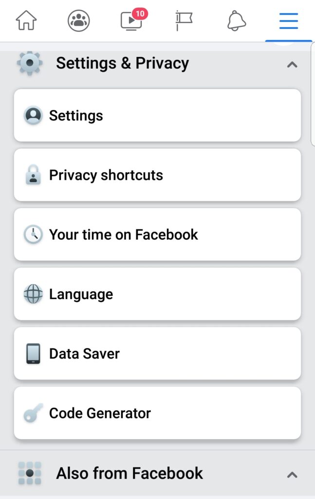 enable dark mode facebook