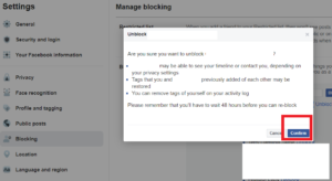 How to Unblock Someone on Facebook with PC