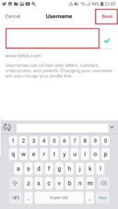 How to change your username on TikTok