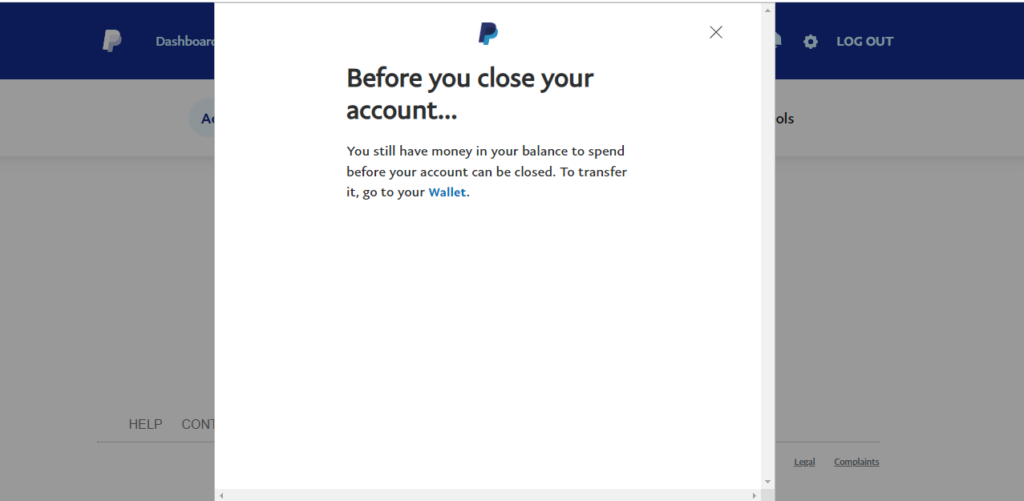 How to Delete a Paypal Account
